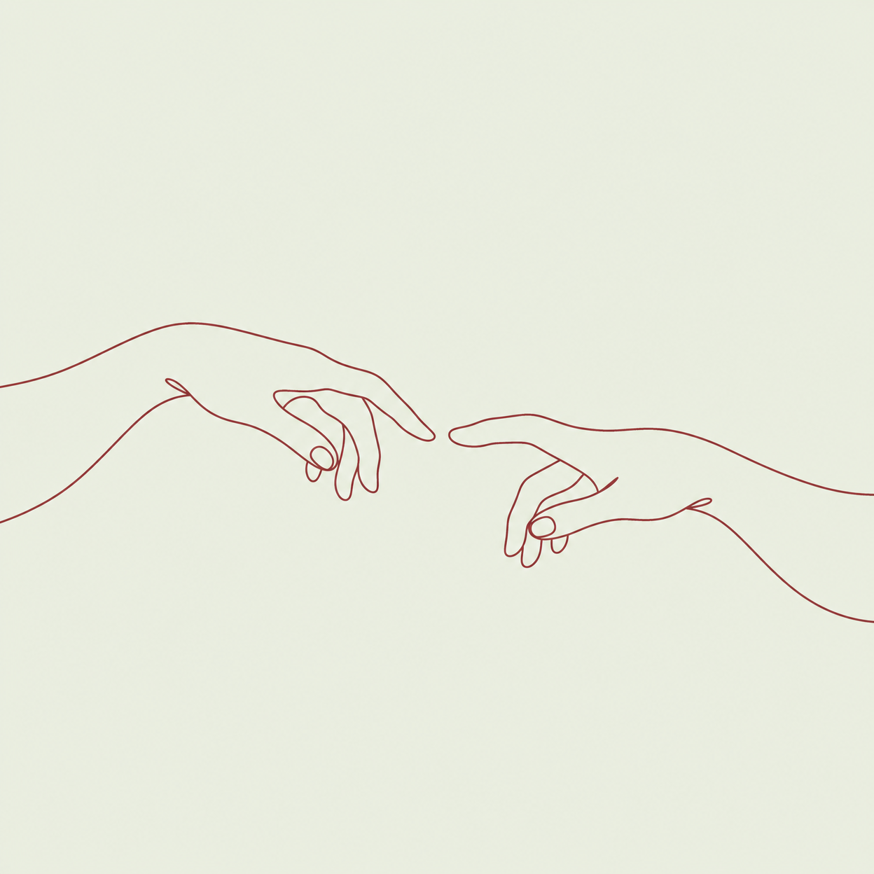Comunicación Empatía Line Art